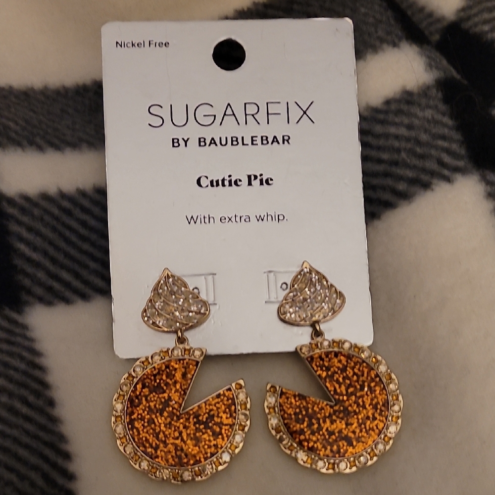 SUGARFIX by BaubleBar Cutie Pie Earrings NWT